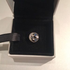 Beautiful celestial star and moon pandora charm